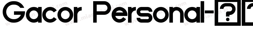 Gacor Personal字体转换